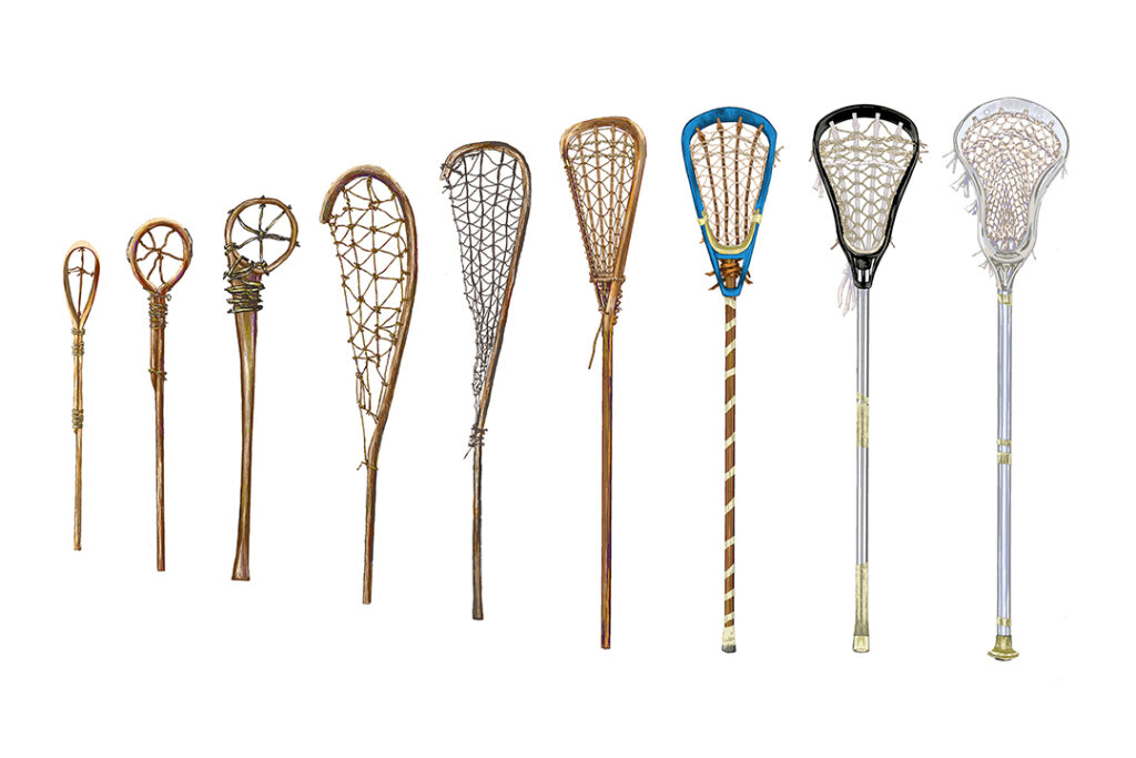 The Composition of Lacrosse Sticks